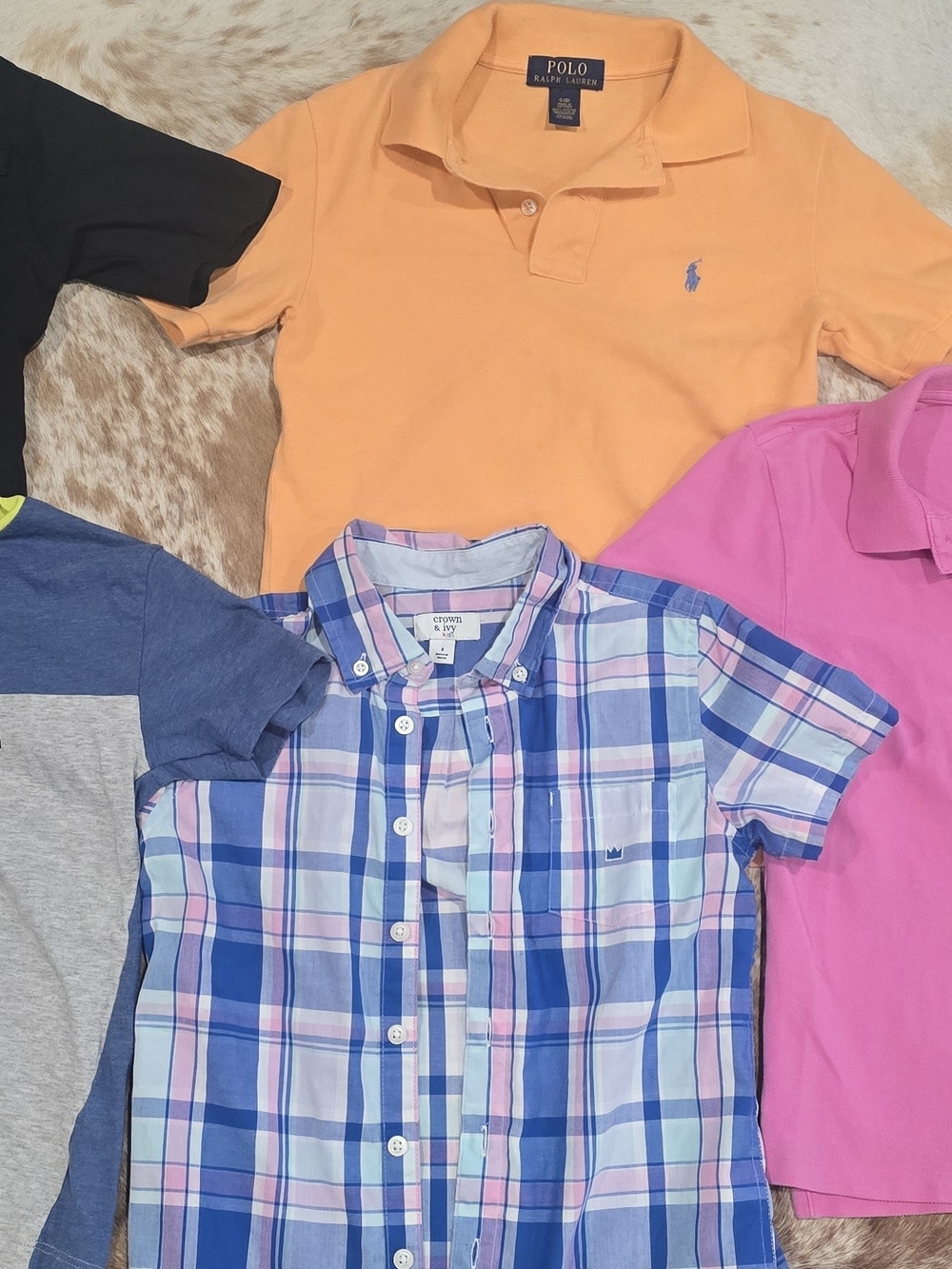 Polo, Crown & Ivy, Columbia Boys 8